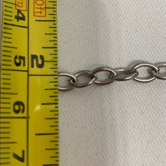 Turquoise and clear acrylic statement necklace - Picture 7 of 7